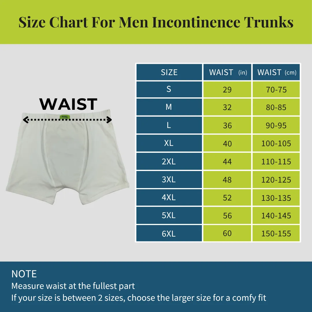 Men Incontinence Trunk Pack Of 1 - Image 3