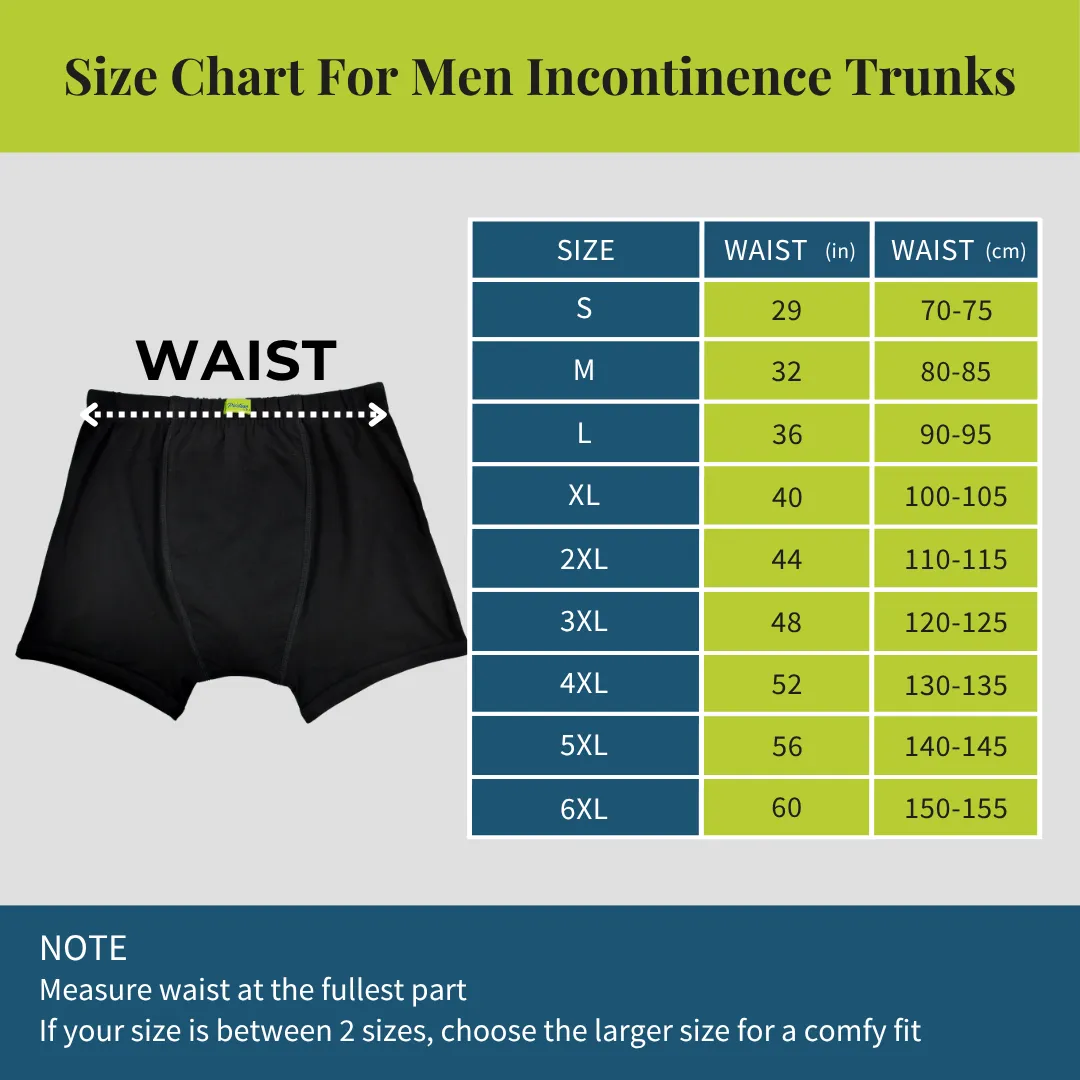 Men Incontinence Trunks Pack Of 2 - Image 3