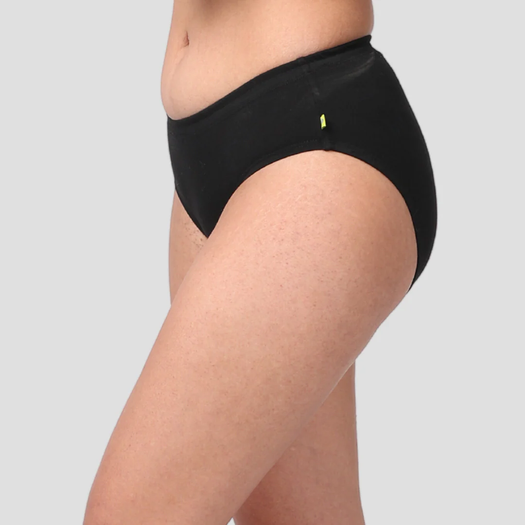 Women's Incontinence Briefs-Black - Image 5