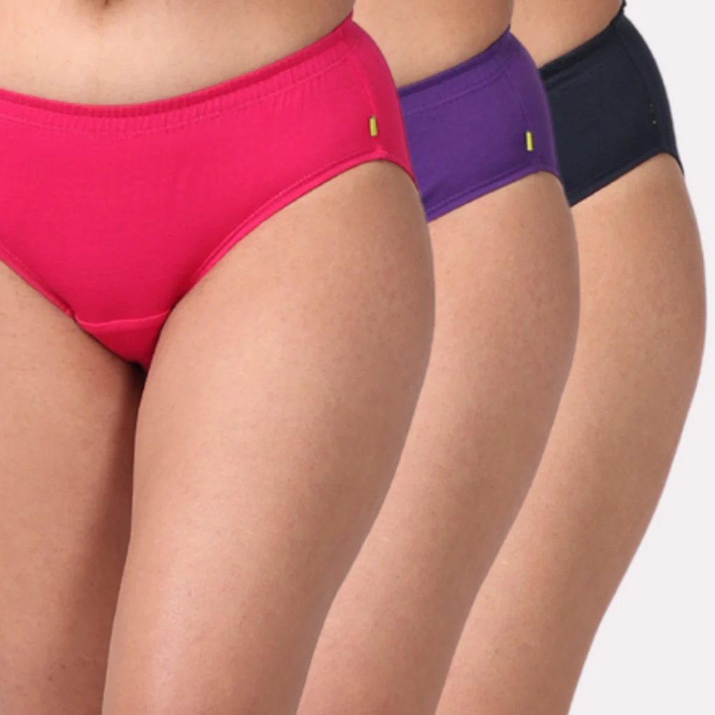 Pack Of 3 Women's Incontinence Briefs