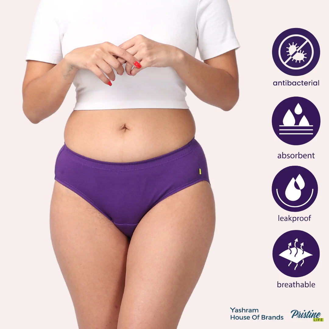 Pack Of 3 Women's Incontinence Briefs - Image 4